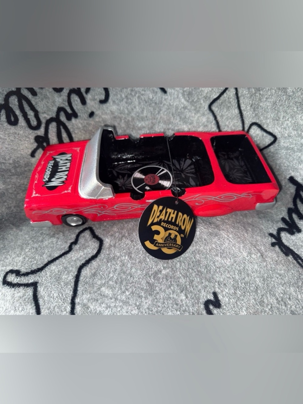 Death Row Records Low Rider Novelty Ashtray 30th Anniversary Edition- NWT